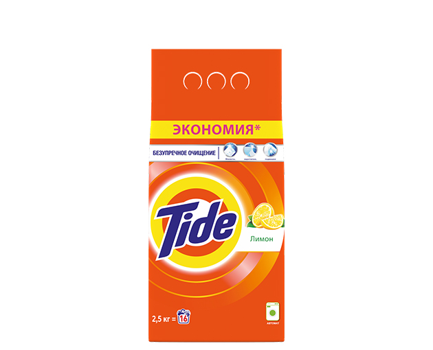 TIDE სარეცხი ფხვნილი ლიმონი 2.5კგ